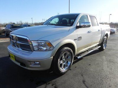 2011 ram 1500 laramie longhorn 5.7l hemi nav 4x4 sunroof tonneau cover