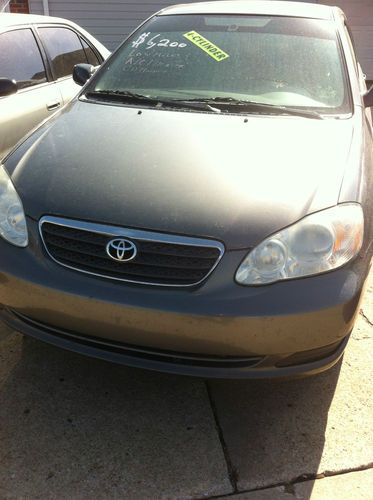 2006 toyota corolla ce sedan 4-door 1.8l manual low miles!!