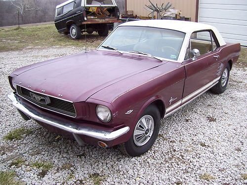 Classic vintage mustang muscle car era straight rust free original surviver