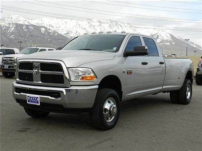 Crew cab slt laramie 4x4 dually cummins diesel 6 speed manual goose neck clean