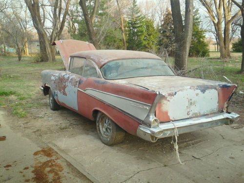 1957 chevy chevrolet belair hardtop project