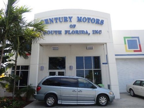 2003 chrysler town &amp; country 4dr limited fwd handicap conversion low miles