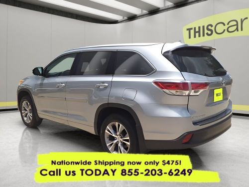 2014 toyota highlander xle v6