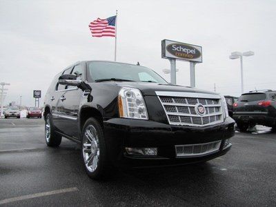 Caddy escalade platinum edition awd 4x4 nav rear dvd tv sunroof leather