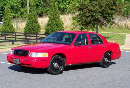 2000 Ford Crown Victoria 1 OWNER FIRE CHIEF FACTORY H.O P71 PURSUIT INTERCEPTOR, US $7,990.00, image 11