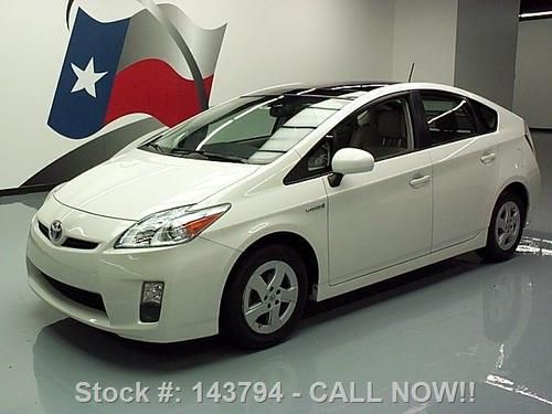 2010 toyota prius iv hybrid sunroof nav rear cam 43k mi texas direct auto