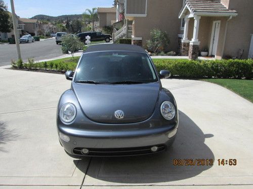 2004 new beetle, convertible lots of extras, good condition