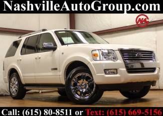 2008 white limited 4wd navigation dvd 3rd row sunroof leather heated shipping