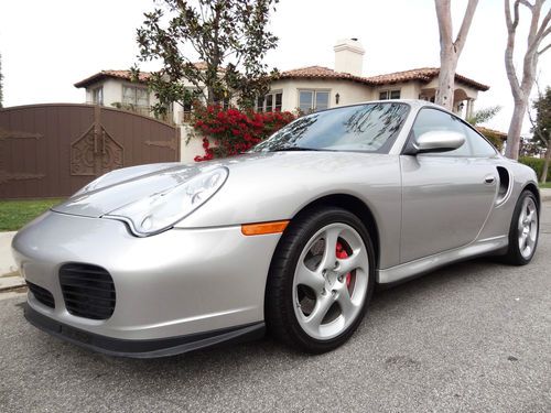 2002 porsche 911 turbo coupe 3.6l bose 42k miles 6 speed 2 owner no reserve