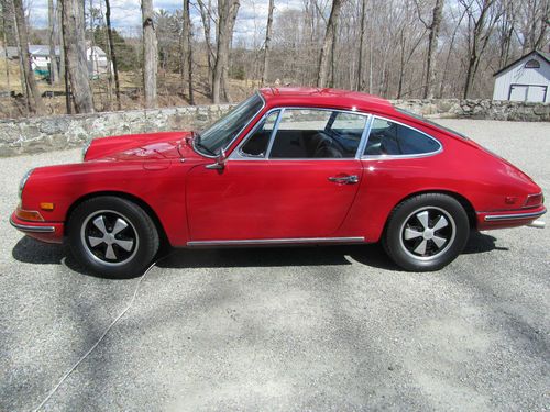 1968 porsche 911l slate grey sunroof coupe "restored"