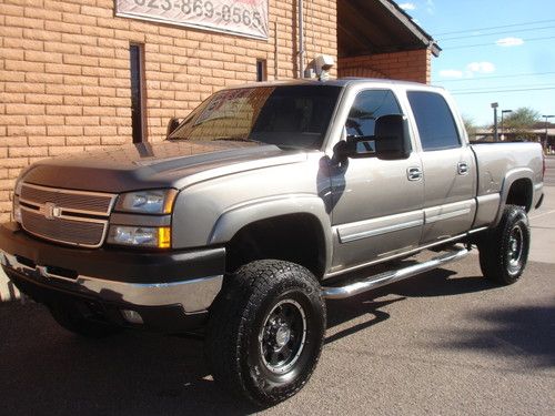 2006 chevy 2500hd crew cab lbz 4x4 lifted duramax