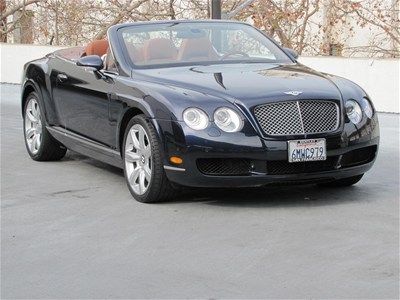 2007 gtc convertible dark sapphire with saddle