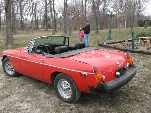 1976 mgb convertible