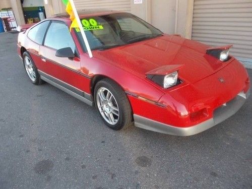 1986 pontiac fiero gt automatic 2-door coupe