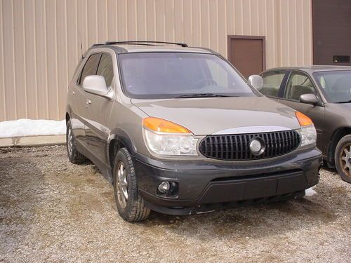 Buick rendezvous 2002 suv cxl sport utility 4-door 3.4 awd loaded needs engine