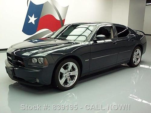 2007 dodge charger r/t hemi htd leather sunroof nav 46k texas direct auto