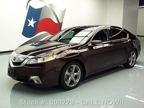 2009 acura tl tech sh-awd sunroof nav rear cam only 53k texas direct auto