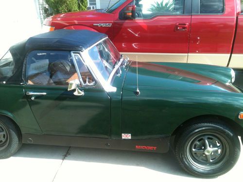 1976 mg midget mk iv convertible 2-door 1.5l