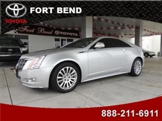 2011 cadillac cts coupe premium rwd onstar leather moonroof navigation