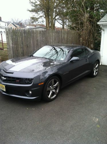 2010 camaro 2ss/rs 11k miles bumper to bumper warranty til 12/2013 cyber gray