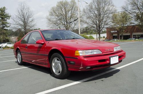 1992 ford thunderbird super coupe, coupe 2-door 3.8l super charged