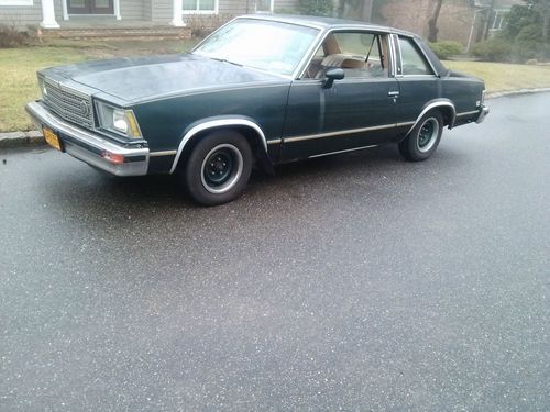 1979 chevrolet malibu factory stick shift 3 speed with original 6 cylinder gm