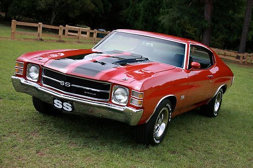 1971 chevelle ss 454 / numbers matching / zz502 currently installed