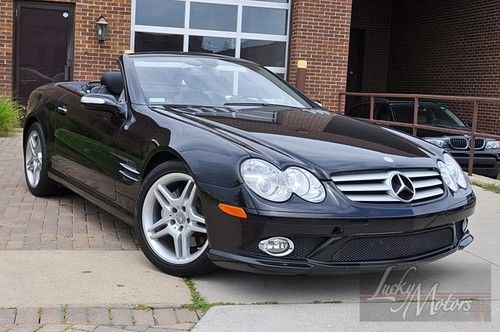 2007 mercedes-benz sl-class sl550, navi, heated ventilated, amg wheels, xenon