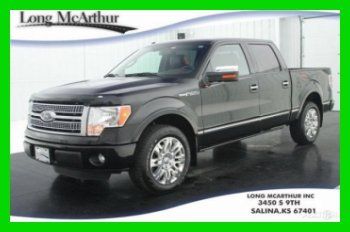 2012 platinum! heated leather! remote start! 5.0 v8! super crew! low miles!