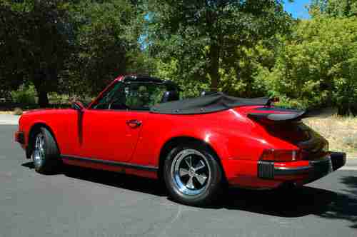 1987 Porsche 911 Carrera Cabriolet, US $35,000.00, image 3