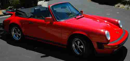 1987 Porsche 911 Carrera Cabriolet, US $35,000.00, image 6
