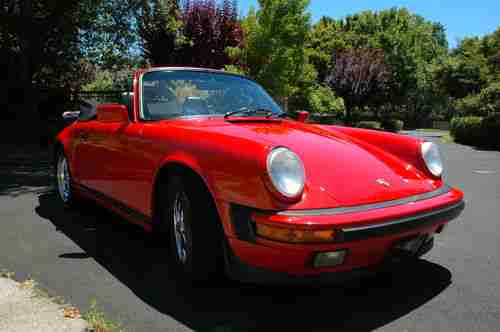 1987 Porsche 911 Carrera Cabriolet, US $35,000.00, image 7