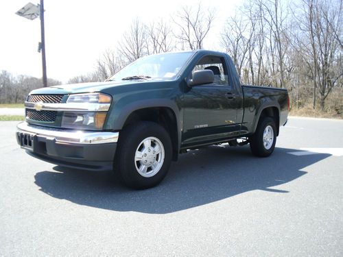 2005 chevy colorado ls single cab 4x4 1 owner new jersey 4x4 truck loaded look