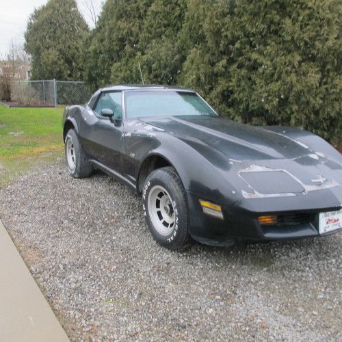 1979 chevy corvette shell t-top rims auto shift flip up headlights