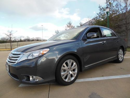 2012 toyota avalon sun roof leather seats 3.5l v-6 cyl one owner clean car-fax