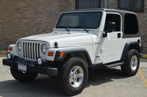 2003 jeep wrangler sport sport utility 2-door 4.0l