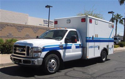 2010 ford f-350 ambulance 6.4liter powerstroke diesel