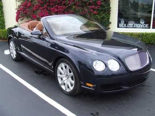 2007 bentley continental gtc convertible 2-door 6.0l