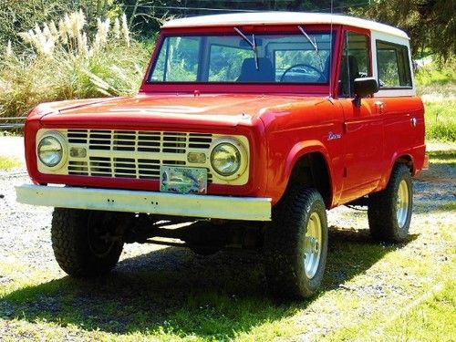 1967 ford bronco 4x4 302 3spd uncut stock look 2006 frame off worlwide noreserve