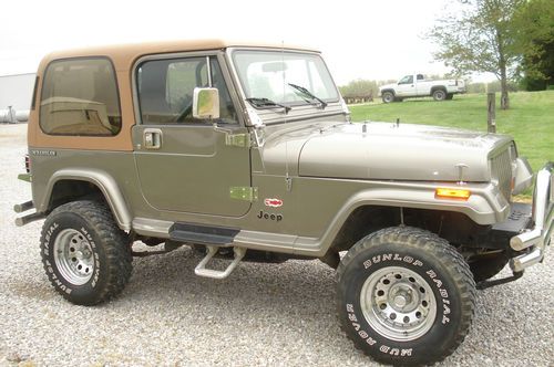 1989 jeep wrangler sahara sport utility 2-door cummins 4bt diesel