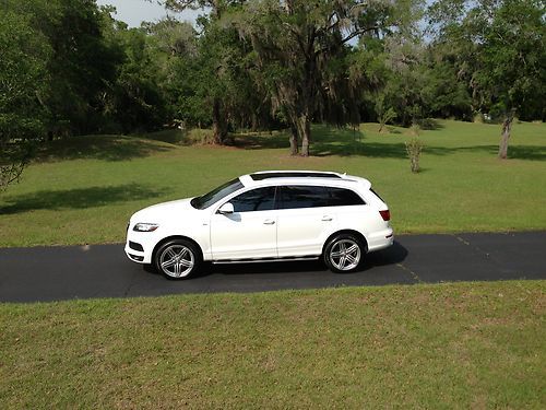 2011 audi q7 3.0 tdi: only 34k mi, premium s-line