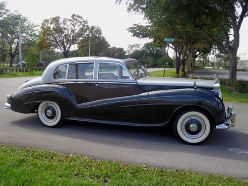 1955 rolls royce silver dawn "lightweight" saloon