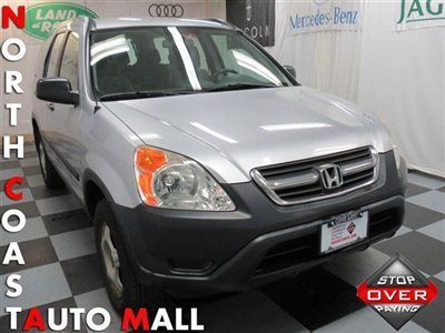 2003(03)cr-v lx awd only 55k silver/gray tape cruise abs save huge!!! $ 10,495