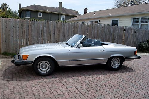 1977 mercedes-benz sl class 450sl only original 53,880 miles gorgeous!!!