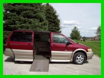 2005 pontiac montana braun entervan 3.4l v6 fwd onstar cd