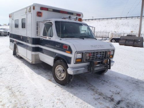 1991 ford e-350 econoline custom cutaway van 2-door 7.3l diesel