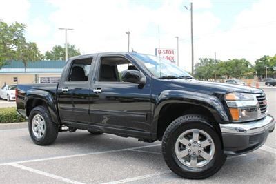 2011 black gmc canyon 4wd crew cab sle1