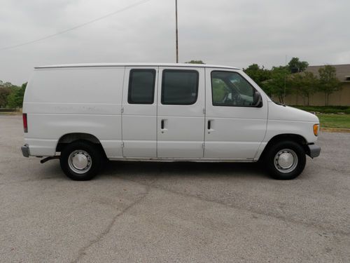 E-150 4.2L V6 ECONOLINE CARGO WORK SERVICE VAN E150 AS-IS CLEARANCE TRADE-IN, image 8