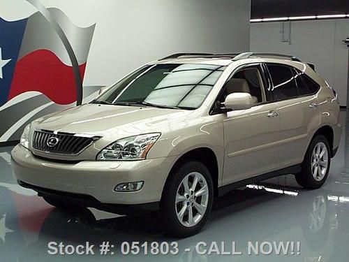 2008 lexus rx 350 sunroof nav rear cam htd seats 60k mi texas direct auto