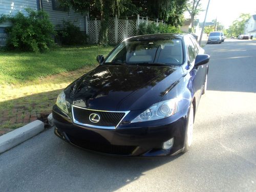 2008 lexus is250 base sedan 4-door 2.5l